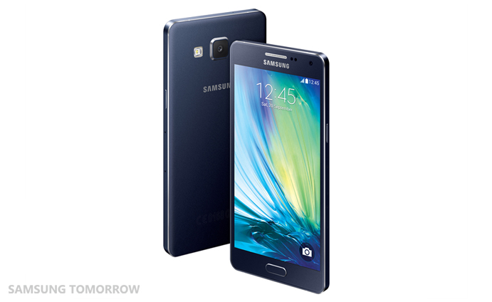 Samsung Galaxy A3 và Galaxy A5: kim loại nguyên khối, camera trước 5MP, bán từ tháng 11